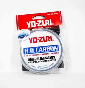 Yo Zuri Duel H.D Carbon Fluorocarbon 30 yds 80 lb R895-CL (0955) - Picture 1 of 6