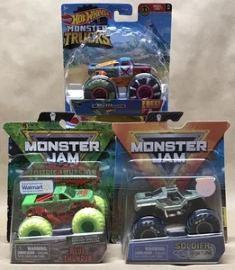 MONSTER JAM ZOMBIE INVASION BLUE THUNDER EXCLUSIVE HOT WHEELS PURE MUSCLE COOL - Bild 1 von 10