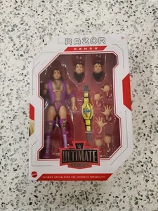 Navaja WWE Ultimate Edition Ramon CHASE púrpura nueva sellada de fábrica Mattel - Imagen 1 de 13