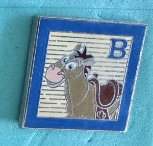 Pin Disney Bullseye Caballo Alfabeto Bloque B - Imagen 1 de 1