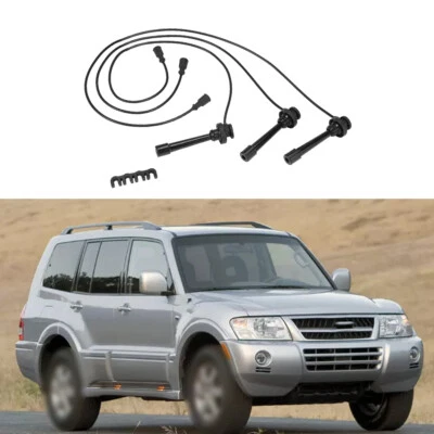 For Mitsubishi Montero V6 3.8L 2003-2006 Car Spark Plug Coil Wires Ignition - Image 1 of 4