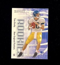 TOM BRADY 2000 Fleer Skybox Impact Football ROOKIE CARD #27