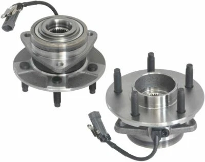 Par de bujes de cojinete de rueda delantera Moog para Chevy Equinox 2002-2007 Saturn Vue V6 H01 Foto 1 de 4
