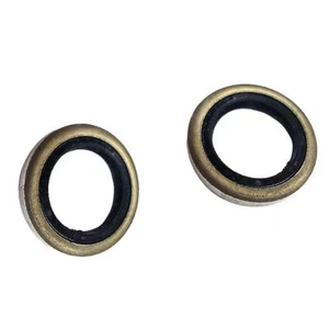 New 18-2059 Oil Seal For OMC 321466 313337 318223 0321466 2pcs - Picture 1 of 4