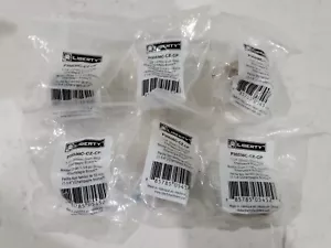 Lot of 6 Liberty P35538C-cz-CP 1-1/4” Drum Knob Champagne Bronze Bouton Lot of 6 - Picture 1 of 4
