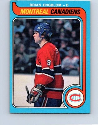 HOCKEY CARD 1979 O-PEE-CHEE MONTREAL CANADIENS BRIAN ENGBLOM ROOKIE CARD  NO1705 - Image 1 of 2