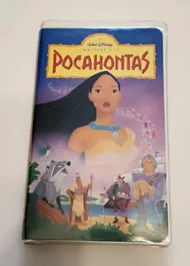 Pocahontas Walt Disney Masterpiece VHS Clamshell Original Owner Tested - Foto 1 di 4
