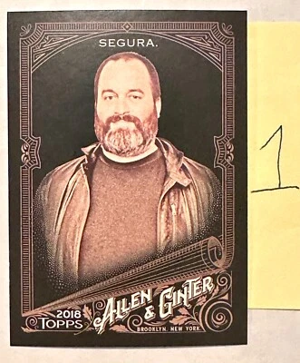 2018 Allen & Ginter X Tom Segura, Comedian # 198. BIKES!!! - Image 1 of 4