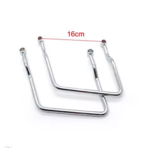16cm Saddle bag Support Bar Bars Mount Bracket For Kawasaki Vulcan 750 VN750A - Picture 1 of 7