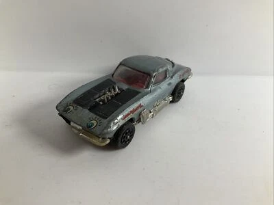 Corgi Toys Whizzwheels 387 Chevrolet Corvette Stingray - Blu Metallico 1970 - Immagine 1 di 4