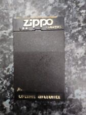 Zippo Lighter  New But Has Inscription  From Collection 