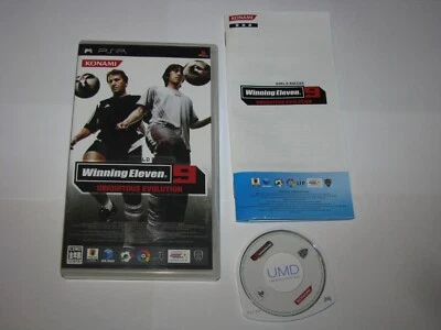 World Soccer Winning Eleven 9 Ubiquitous Evolution PSP Japan import US Seller - Image 1 of 4