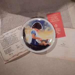 Collector Plate #3 Zolan's Children Plate Collections "By Myself" CP-75 - Picture 1 of 5