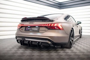 Difusor Cup NEGRO para Audi e-Tron GT / RS MK1 parte trasera divisor trasero ABS - Imagen 1 de 12