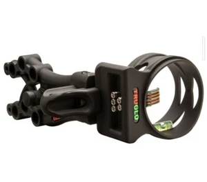 TRUGLO CARBON XTREME BOW SIGHT TG5805B 5 PIN .019" w/ROTARY SIGHT LIGHT-NEW - Picture 1 of 4