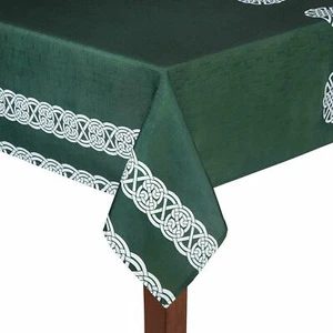 St. Patrick's Day Celtic Traditions Irish Knots Tablecloth 52"x70" Oblong - Picture 1 of 1