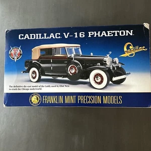 FRANKLIN MINT PRECISION MODELS 1:24 CADILLAC MOTOR CAR CO V-16 PHAETON - Picture 1 of 20