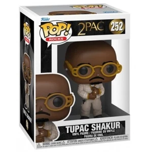 Funko Pop 2PAC TUPAC SHAKUR Vinyl Figure #252 with .60mm protector case - Picture 1 of 2