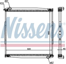 Radiator For SCANIA 4-SERIE 94C 220 01/96-12/99