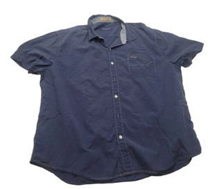 Tommy Bahama Shirt Mens XXL Blue Floral 2XL Button Short Sleeve Hawaiian Resort - Picture 1 of 16