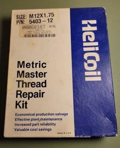 HELI COIL M12 x 1.75 Metric Master Thread Repair Kit 5403-12 - Picture 1 of 3