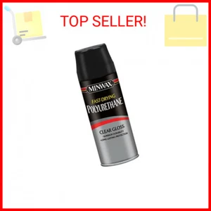 Minwax Fast Drying Polyurethane Spray, Protective Wood Finish, Clear/Warm Gloss, - Picture 1 of 2
