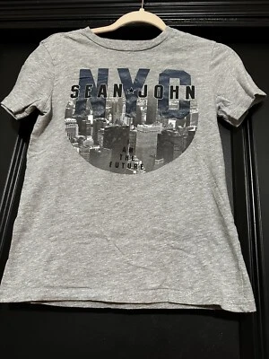Camiseta gráfica Sean John niños jóvenes talla M Foto 1 de 3
