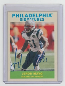 JEROD MAYO 2009 Upper Deck Philadelphia Signatures SP Autograph ON CARD AUTO - Picture 1 of 2