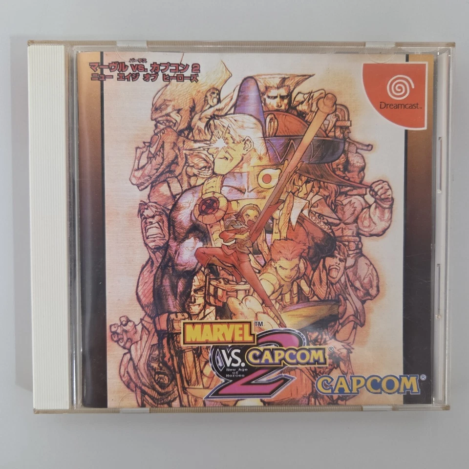 DC Marvel VS 2 Age Heroes Dreamcast Japan AA - Image 1 of 3