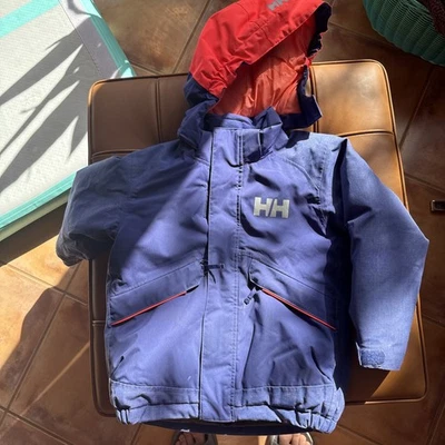 Helly Hansen Youth Ski Jacket  Size 7 Blue - Image 1 of 3