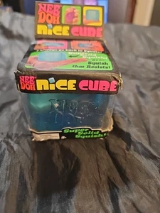 Squeeze Me! Nee Doh Nice Cube Schylling Slow Squish Sensory Toy (Pink) - Picture 1 of 4