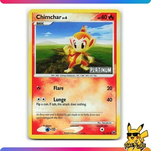 Chimchar - 56/100 [Platinum] - 056/100 - Promo - Burger King Promos - [MP] - Foto 1 di 11