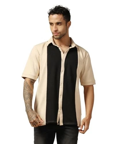 Camisa da moda masculina Leriya| Meia camisa masculina| Meia camisa masculina| Estilo masculino... - Imagem 1 de 1