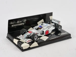 Minichamps 1/43 Bar Honda 02 Villeneuve - Foto 1 di 7
