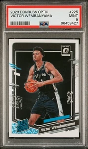 2023 Panini Donruss Optic Victor Wembanyama #225 RC PSA 9 Spurs - Picture 1 of 2