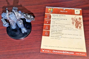 D&D miniature, Gulgar, War Drums #27, Dungeons and Dragons - Picture 1 of 3