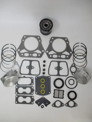 Genuine Kawasaki Engine Rebuild FH601V FH641V FH680D FH721D OS Piston & Rings - Image 1 of 4