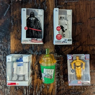 Zuru Mini Brands Disney Store Star Wars Vader C-3PO R2-D2 Stormtrooper Grogu - Изображение 1 из 3