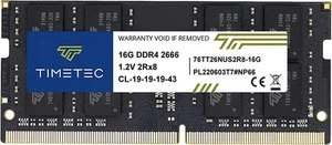 TIMETEC HYNIX IC IC Memory DDR4 2666MHZ PC4-21300 260 PIN SODIMM (16GB) - Picture 1 of 4