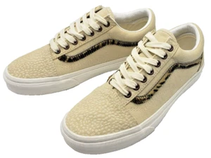 Vans Old Skool dezente Safari Fellstreifen Damengröße 8 Herrengröße 6,5 - Bild 1 von 11
