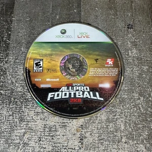 All-Pro Football 2K8 (Microsoft Xbox 360, 2007) ohne Handbuch ohne Einlege Disc nur - Bild 1 von 3