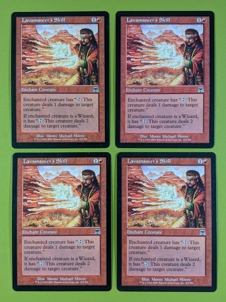 Lavamancer's Skill x4 Onslaught 4x Playset Magic the Gathering MTG - Image 1 of 1
