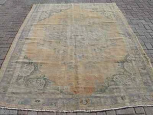 Large Bedroom rug, Large rug, Oriental rug, Turkish rug, Vintage rug, - Picture 1 of 10