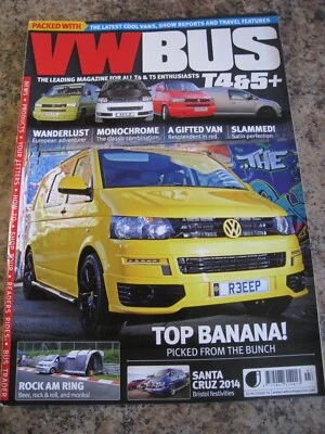 VW BUS MAGAZINE ISSUE 34 WANDERLUST A GIFTED VAN TOP BANANA SANTA CRUZ ROCKMONKS - Image 1 of 3