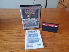 Galaxy Force Complete with Reg Card Four Mega Power Variant Sega Master System