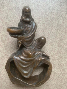 Excellent Chinese Bronze Hand Made *Arhat* Statue - Picture 1 of 7