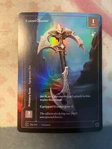 Wonders of the First Existence 1st Edition Formless Foil Comet Cleaver#321/401 - Picture 1 of 2