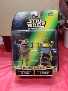 * STAR WARS POTF MAX REBO BAND PAIRS JOH YOWZA AND SY SNOOTLES *ST - Picture 1 of 4
