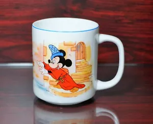Taza de Baile Escoba de Aprendiz de Hechicero Fantasia Disney Mickey Mouse Fantasia Rara - Imagen 1 de 10