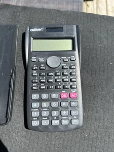 Caliber Scientific Calculator 10-Digit LCD Display. 240 Functions W/ Cover Used - Picture 1 of 4